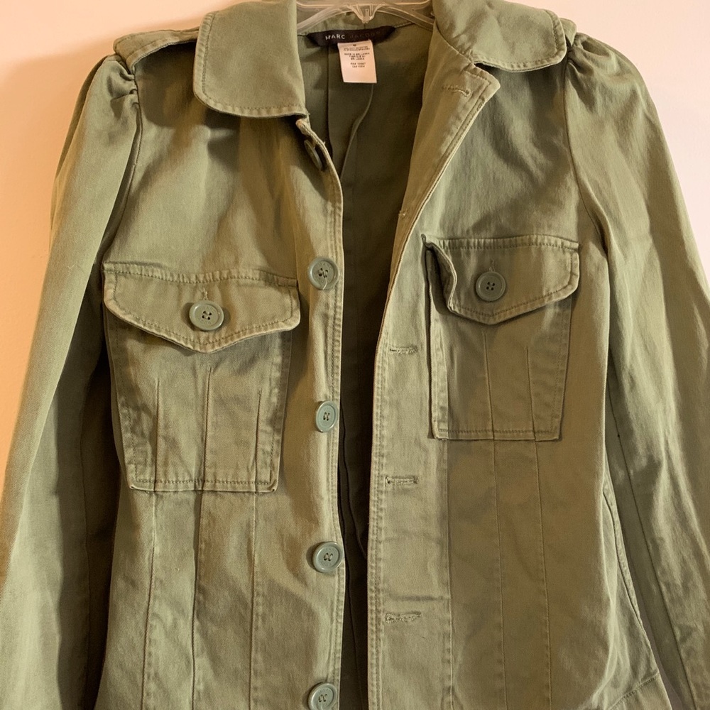 SALE!!!Marc Jacobs military style denim jacket